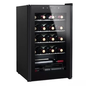 70L Mini Getränkekühlschrank Kühlschrank 4-22°C für 24Flaschen,Vollglas-Touchpan - Bild 1 von 7