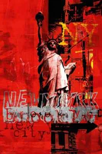 Poster New York II Red - Picture 1 of 1