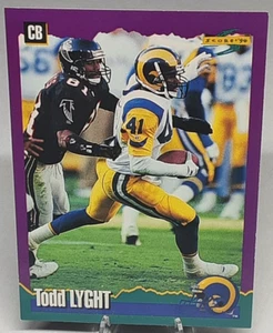 1994 Score Football Card #130 Todd Lyght - Picture 1 of 6