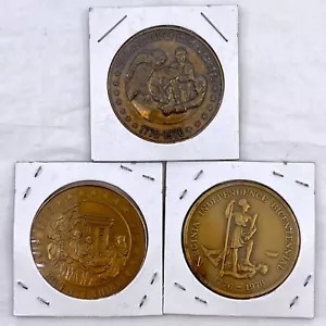 3 Vintage USA Independence Bicentennial 200 Years of Freedom 1776-1976 Tokens - Picture 1 of 2