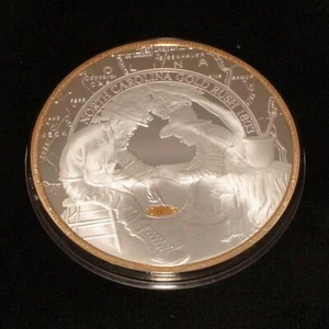 The American Mint American Gold Rush Series - North Carolina Jumbo Coin - Picture 1 of 7