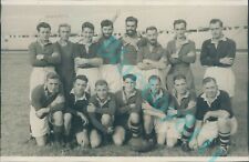 WW2 Royal Navy rugby Team From HMS Raider 1943 6 x 4 inches 