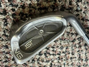 Ping ISI Silver Dot 27° 5 Iron Cushin JZ Stiff Flex Golf Pride Tour Wrap Grip - Picture 1 of 8