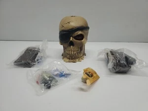 Rare MEGA BLOKS Pirates # 3631 MAROON GALLY Skull Set New-MISSING MAP-NO BOX - Picture 1 of 8