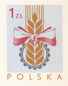 POLAND 1975 Cp#644 mint Postcard. Harvest Festival Central - Koszalin 1975. - Imagen 1 de 2