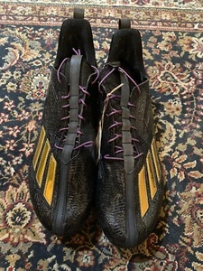 Adidas Black Panther Adizero 12.0 Football Cleats Mens Size 12 GV9271 Very Rare - Picture 1 of 5