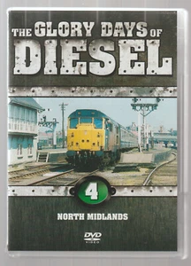The Glory Days Of Diesel 4 ~ North Midlands (DVD) Railway DVD - Picture 1 of 3
