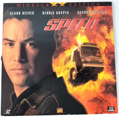 Speed Keanu Reeves Sandra Bullock Special Edition Widescreen THX Laserdisc - Image 1 of 4