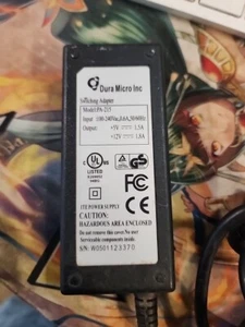 4-Pin 12V 5V AC Adapter for Dura Micro PA-215 DuraMicro Power 4-Prong Connector - Picture 1 of 3