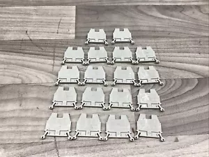 LOT OF 18 1492-W4 Manufactured by ALLEN BRADLEY TERMINAL STRIPS #818F303 - Picture 1 of 5