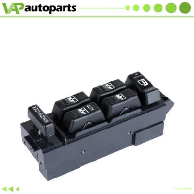 Window Switch For 2000-02 Chevrolet Tahoe Silverado 2500 HD GMC Yukon Front Left - Image 1 of 4