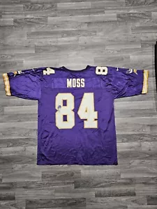 Vintage Nike Team NFL Minnesota Vikings Randy Moss Football Jersey Size XL USA - Picture 1 of 11