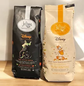 Joffrey's Disney Coffee 2 Bags- Sea Witch Blend And Daisy Duck Marvelous Maple - Picture 1 of 11