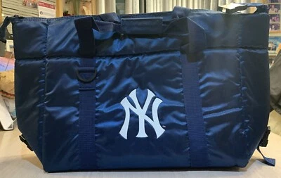 NEW YORK YANKEES MLB PAQUETE DE 24 REFRIGERADOR BOLSA AISLADA ICE MAX 22x11x10 NUEVO CON ETIQUETAS Foto 1 de 4