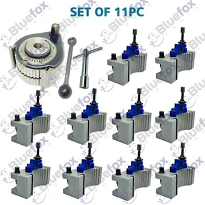 11 Stk Schnellwechsel-Stahlhalter-Set, System "Multifix", A Stahlhalter AD 2090 - Bild 1 von 8