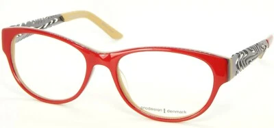 NUEVO MARCO DE GAFAS PRODESIGN DINAMARCA 4682 4022 ROJO BRILLANTE 52-17-135mm Foto 1 de 4