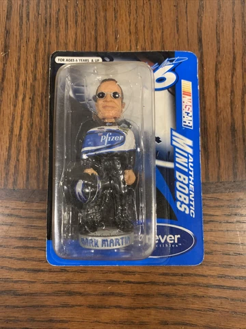 Forever Collectibles NASCAR Mark Martin #6 Authentic Mini Bobs Pfizer Roush!!!!! Cover