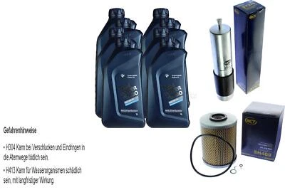 Inspektionspaket für BMW 8L 5W-30 Twin Power Turbo + SCT Filterpaket 11124778 - Bild 1 von 4