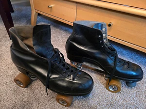BETTY LYTLE/DOUGLASS SNYDER PROFESSIONAL ROLLER SKATE SZ 11 - Picture 1 of 15