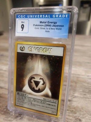 Metal Energy - CGC 9 Mint - Japanese (Gold, Silver, to a New World) neo Genesis  - Image 1 of 4