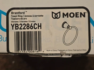 Anillo de toalla cromado Moen Brantford YB2286CH Foto 1 de 2