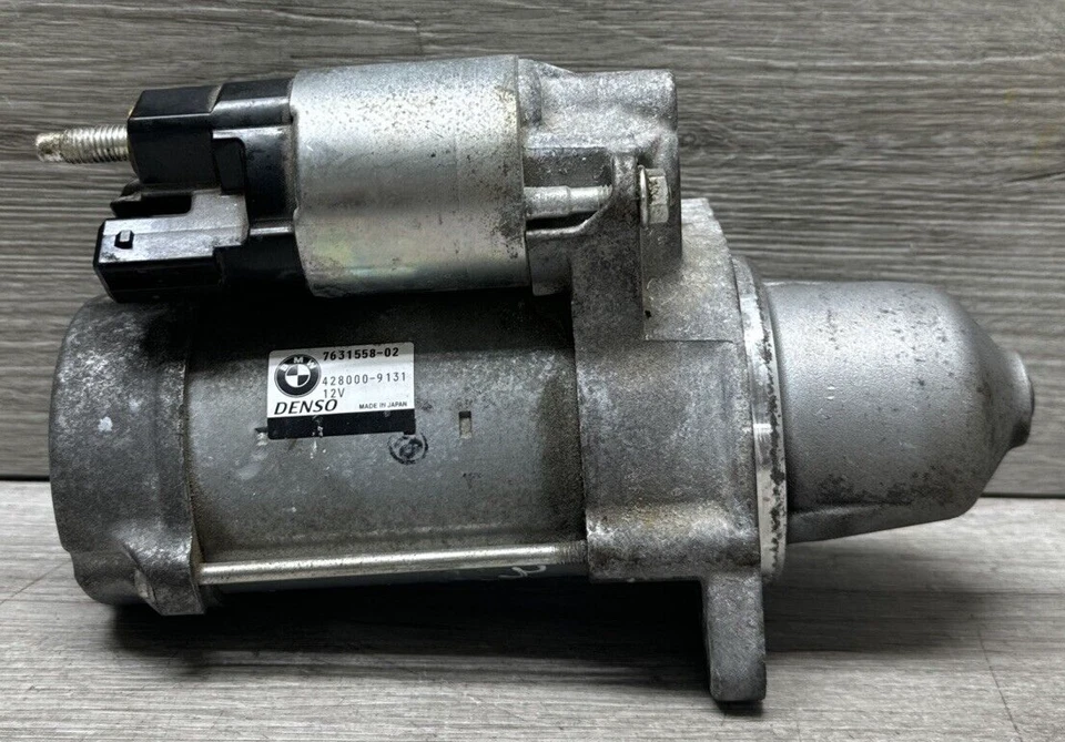 BMW X4 X5 M4 2014 15 16 17 2018 motor de arranque solenoide OEM 7631558-02 Foto 1 de 4