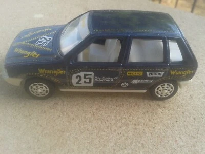 FIAT UNO TURBO RACING DENIM JEANS BLEU #25 HOT WHEELS MINT  1:43 - Immagine 1 di 4