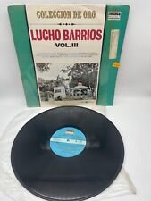 LUCHO BARRIOS Coleccion De Oro Vol. III 1970 Orion Rare Latin Bolero Vinyl LP