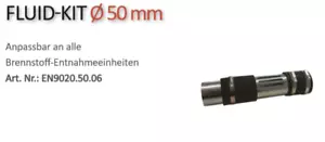FLUID-KIT Ø 50 mm gegen Unterdruck im Pelletsförderschlauch Pelletsaugschlauch - Bild 1 von 2