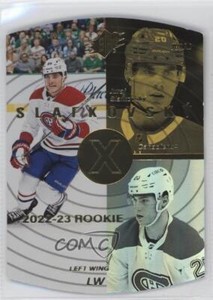 2022-23 Extended Series 1997-98 SPx Retro Gold 7/50 Juraj Slafkovsky Rookie RC