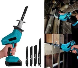 Akku Säbelsäge Elektrisch Knochensäge Fleischsäge mit 2 Akkus & Schnellladegerät - Bild 1 von 18