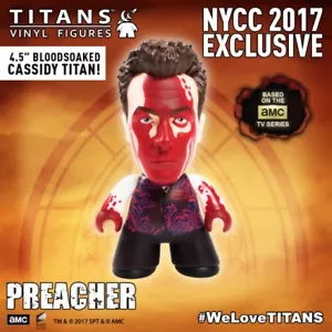 NYCC 2017 Preacher BLOODSOAKED CASSIDY New York Comic Con exclusivo sin usar, en caja nuevo en caja DC - Imagen 1 de 7