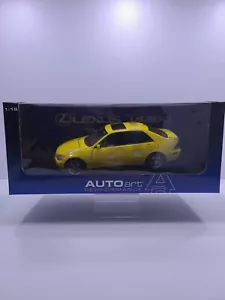 AUTOart Lexus IS300 2000 LHD Yellow 78701 All Original Packaging Very Rare - Picture 1 of 7
