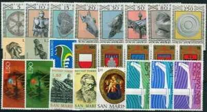 SAN MARINO ANNATA 1974 NUOVA ** MNH - Foto 1 di 1