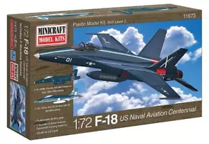 Minicraft 11673 - 1/72 F-18 USN Centennial - Neuf - Picture 1 of 1
