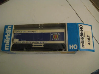 Marklin H0 4562 Australian FOSTER BEER Box Car in its original box - NIB - Image 1 of 2
