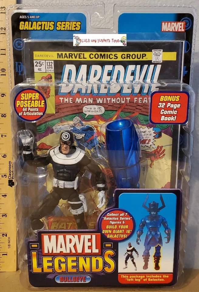 Marvel Legends Comics Galactus Series Daredevil BULLSEYE Action Figure ToyBiz - Image 1 of 1