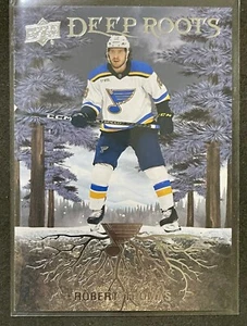 2023-24 Upper Deck #DR-11 - Robert Thomas Deep Roots - St. Louis Blues - Picture 1 of 2