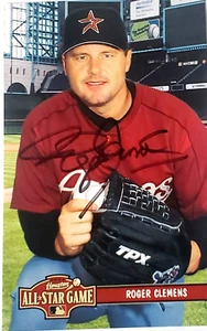2004 Autograph Roger Clemens Postcard 4x6" All-Star Game Photo - Picture 1 of 2