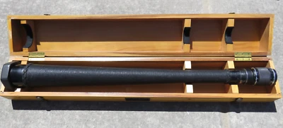 1943 US Navy Quartermaster Spyglass Mk. II Mod.I 16x com estojo de madeira envio BU - Imagem 1 de 4