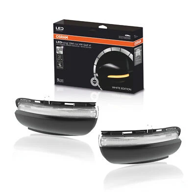 Osram LEDRiving LED Spiegelblinker Laufblinker für VW Golf 6 Touran I weiß - Bild 1 von 2