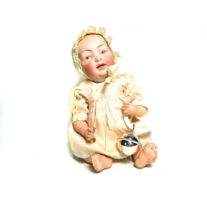 Antique Kestner Doll, early J.D.K doll, porcelain doll, 26 cm / 10.2", Germany - Picture 1 of 10