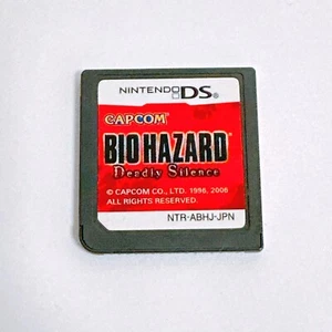 Nintendo DS Resident Evil Biohazard Deadly Silence 2006 versión japonesa NDS probado - Imagen 1 de 10