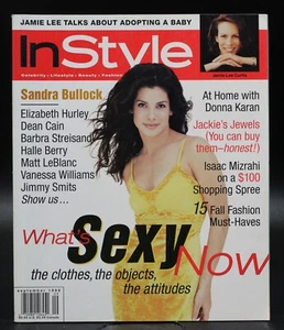 In Style Sept 1996 Sandra Bullock Elizabeth Hurley Halle Berry Matt LeBlanc FN - Picture 1 of 3