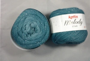 200 gr.Wollpaket Melody Star von Katia Fb.408 - Bild 1 von 2