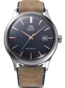 ORIENT RA-AC0P02L10B RA-AC0P02L, Herren mechanisch, silberfarben, blaues Zifferblatt, Armband, WR - Bild 1 von 2