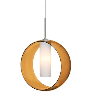 Besa Lighting 1JT-PLATOAM-SN Plato Pendant Satin Nickel - Picture 1 of 1