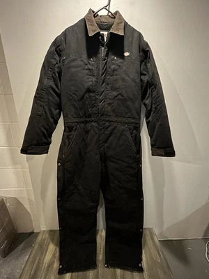 Mono Dickies Premium Aislado Pato TV2458K Negro Para Hombre Grande Regular Foto 1 de 4