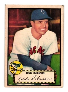 1952 Topps - Eddie Robnson (#32)  Chicago White Sox  VG Shape - Picture 1 of 2