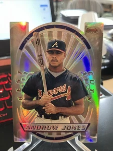 Bowman's Best #4 1996 Andruw Jones Best Cuts refractor braves - Imagen 1 de 2
